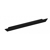 Warrior Products Rocker Panel Guard - Flat Steel Black Powder Coated Single - 90890