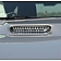 T-Rex Truck Products Hood Scoop Grille Insert Polished Stainless Steel Silver - 11416