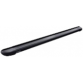 Romik USA Running Board Black Anodized Aluminum Stationary - 22362419
