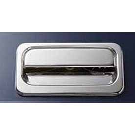 All Sales Tailgate Handle - Polished Aluminum Silver - 923