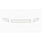 Road Armor Bumper Grille Trim - Bare Stainless Steel Silver - 2DFMR