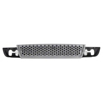 ProEFX Bumper Grille Insert Punch Style/ Denali Look Chrome Plated Silver ABS Plastic - EFX3537DCB