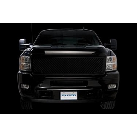 Putco Grille Insert - Black Powder Coated Aluminum Rectangular - 270516B
