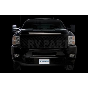 Putco Grille Insert - Black Powder Coated Aluminum Rectangular - 270516B