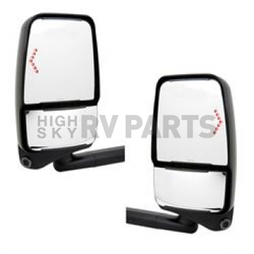 Velvac Exterior Mirror 1 Remote And 1 Manual Rectangular Black - 719463