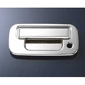 All Sales Tailgate Handle - Polished Aluminum Silver - 523