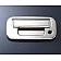 All Sales Tailgate Handle - Polished Aluminum Silver - 523