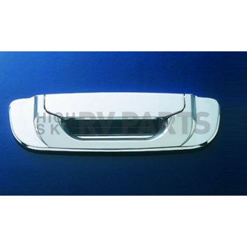 All Sales Tailgate Handle - Polished Aluminum Silver - 523-1