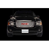 Putco Bumper Grille Insert FX Oval Polished Silver Stainless Steel - 65413