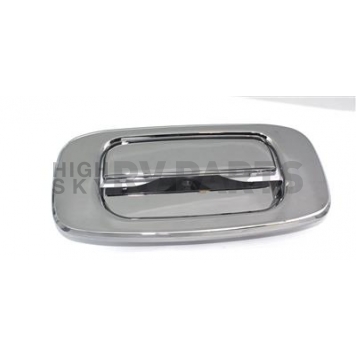All Sales Tailgate Handle - Chrome Plated Aluminum Silver - 903C