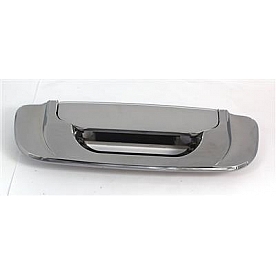 All Sales Tailgate Handle - Chrome Plated Aluminum Silver - 403C