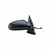 K-Source Exterior Mirror Electric OEM Black Single - 62589G