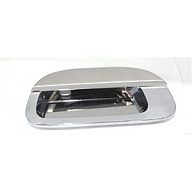 All Sales Tailgate Handle - Polished Aluminum Silver - 503