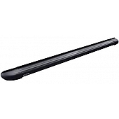 Romik USA Running Board Black Anodized Aluminum Stationary - 22372419