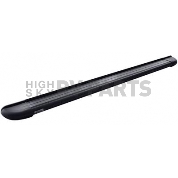 Romik USA Running Board Black Anodized Aluminum Stationary - 22372419