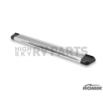 Romik USA Running Board Polished Aluminum Stationary - 22216418