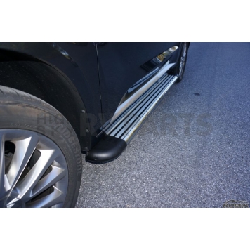 Romik USA Running Board Polished Aluminum Stationary - 22216418-1