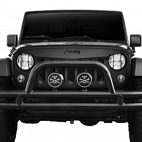 Black Mountain Grille - 6 Bar Count Black Plastic - BMAG01