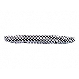 Street Scene Bumper Grille Insert Mesh Satin Silver Aluminum - 95077909