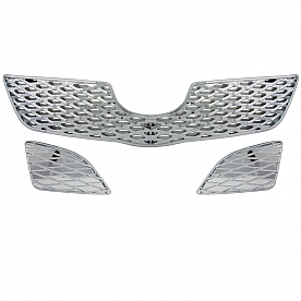 Pilot Automotive Grille Insert - Chrome Plated ABS Plastic - GI65