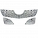 Pilot Automotive Grille Insert - Chrome Plated ABS Plastic - GI65