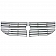 Pilot Automotive Grille Insert - Chrome Plated ABS Plastic - GI67