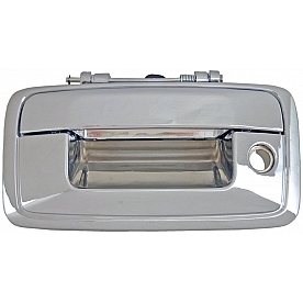 Help! By Dorman Tailgate Handle - Chrome Plated Plastic And Metal Silver - 82548