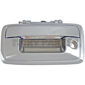 Help! By Dorman Tailgate Handle - Chrome Plated Plastic And Metal Silver - 82548