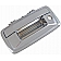 Help! By Dorman Tailgate Handle - Chrome Plated Plastic And Metal Silver - 82548