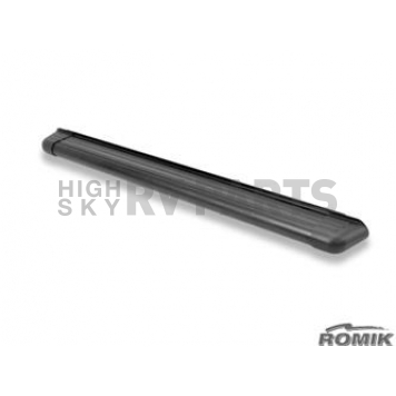 Romik USA Running Board Black Anodized Aluminum Stationary - 22217419