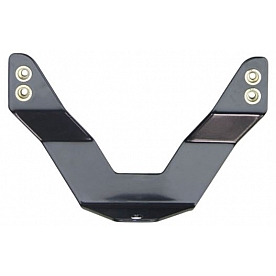 Westin Automotive License Plate Bracket - Steel Black - 320055