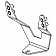Westin Automotive License Plate Bracket - Steel Black - 320055