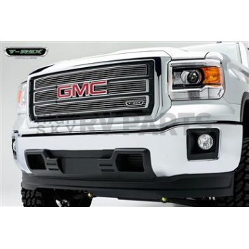 T-Rex Truck Products Grille - Polished Silver Aluminum - 21208