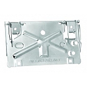 Draw-Tite License Plate Bracket - Silver Steel - 49802