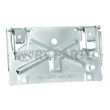 Draw-Tite License Plate Bracket - Silver Steel - 49802