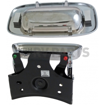 Help! By Dorman Tailgate Handle - Chrome Plated Plastic Silver - 82784-1