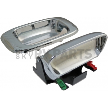 Help! By Dorman Tailgate Handle - Chrome Plated Plastic Silver - 82784-2