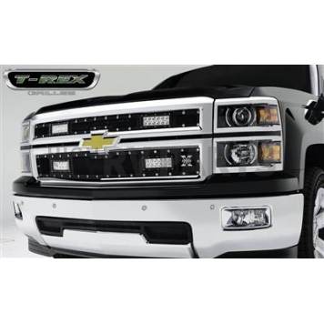 T-Rex Truck Products Grille - Powder Coated Black Aluminum - 6311211
