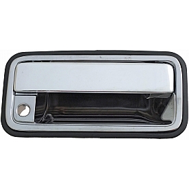 Help! By Dorman Tailgate Handle - Chrome Plated Steel Silver - 82799