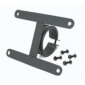 Smittybilt License Plate Bracket - Black Steel - 4430