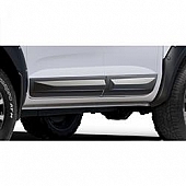 Air Design Rocker Panel Molding - Satin Polyurethane Polymer Black Set of 4 - FO26D17