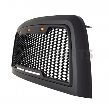 Paramount Automotive Grille - Matte Black ABS Plastic - 410175MB-2