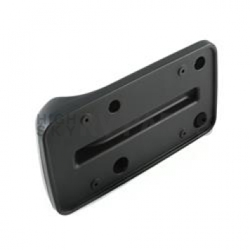 Omix-Ada License Plate Bracket - Black Plastic Matte - 1123306