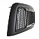 Paramount Automotive Grille - Matte Black ABS Plastic - 410176MB