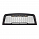 Paramount Automotive Grille - Matte Black ABS Plastic - 410176MB