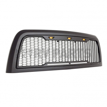 Paramount Automotive Grille - Matte Black ABS Plastic - 410176MB-3