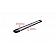 Romik USA Running Board Silver Aluminum Stationary - 22351418