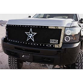 RBP (Rolling Big Power) Grille Insert - Black Steel Double Woven Mesh - 258119