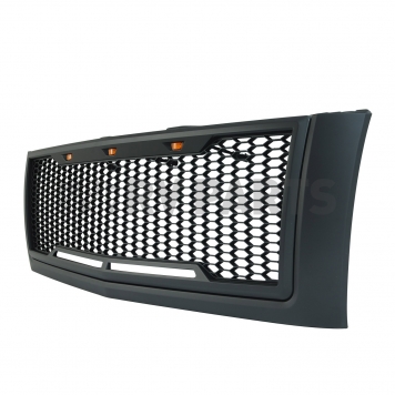 Paramount Automotive Grille - Matte Black ABS Plastic - 410177MB-2