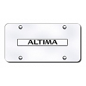 Automotive Gold License Plate - Allante Stainless Steel - ALLNCC